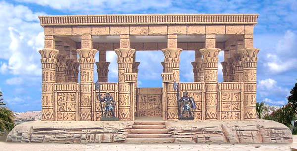 The temples of ancient egypt
