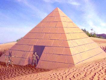 egyptian pyramid art