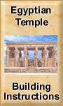 Egyptian Temple Building & Painting Instructions