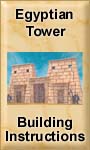 Egyptian Tower Building & Painting Instructions