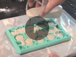 Preparing the Mold for Plaster Casting