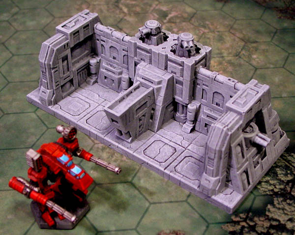 Fortress building. Epic 40 k 6 mm. Fortress Star Wars. Titanicus Wargame 6mm.